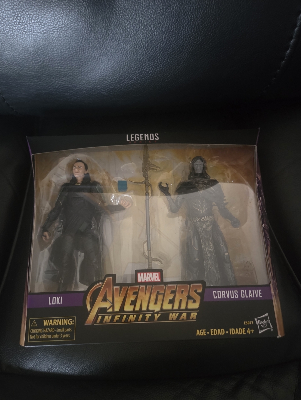 Marvel Legends Avengers Infinity War Loki & Corvus Glaive Figure Set - Picture 2 of 6